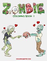 Zombie Coloring, Book 1