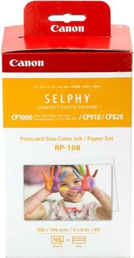 Canon RP-108 - Inktcartridge / Kleur + 108 papiersheets - Canon