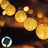 Buitenverlichting | Lichtketting | Lichtsnoer | 6 Meter | 30 Lampen | Waterdicht | Zonne-energie