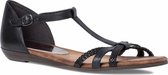 Tamaris Dames Sandaal 1-1-28137-26 001 zwart normal Maat: 41 EU