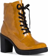 Marco Tozzi Dames Half laarsje 2-2-25712-27 675 geel F-breedte Maat: 37 EU