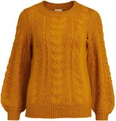 Vila Trui Vicora L/s Knit Top 14065426 Chai Tea Dames Maat - S