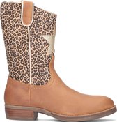 Hip H1845 Hoge laarzen - Meisjes - Cognac - Maat 34