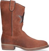 Hip H1845 Hoge laarzen - Meisjes - Cognac - Maat 31