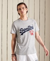 Superdry Heren tshirt Source T-shirt met Vintage-logo