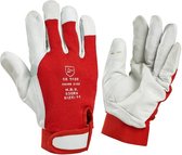 KCL handschoen schapennappa rode interlock