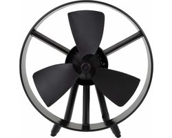 Eurom tafelventilator Safe-blade – zachte rubberen bladen – zwart