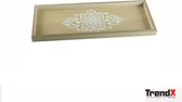 Rechthoekig dienblad maat 45x17 cm
