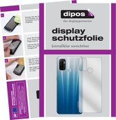 dipos I 6x Beschermfolie helder compatibel met Oppo A53 (2020) Achterkant Folie screen-protector (expres kleiner dan het glas omdat het gebogen is)