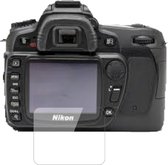 dipos I 2x Pantserfolie helder compatibel met Nikon D80 Beschermfolie 9H screen-protector