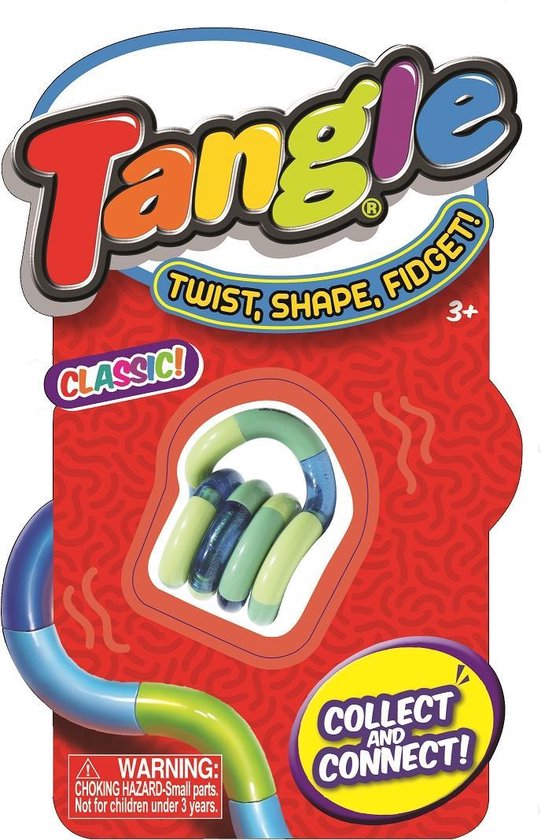 Tangle Classic Junior (ZURU) - groen - The Original Fidget