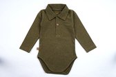 Frogs and Dogs - kraamcadeau / baby- jongens - romper - jungle - Khaki - maat 56