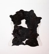 KOELAP Kalfshuid - Zwartwit Gevlekt Kalfshuid - 85 x 90 cm - 1004141