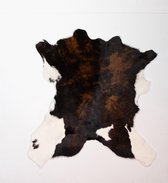KOELAP Kalfshuid - Bruinwit Gevlekt Kalfshuid - 90 x 95 cm - 1004090