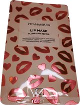 House of Mushu - Lip Masker - Vitamasques - Lipmasker, collageen Lipmasker, verzorgend en voor vollere lippen, Lipmask, lippen masker