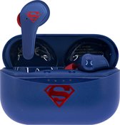 Superman - TWS earpods - oplaadcase - touch control - extra eartips (bluetooth oordopjes)