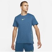 Nike Pro Dri-Fit Burnout heren sportshirt marine