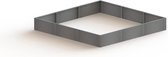 MySteel Verzinkt staal plantenbak Miami xxl 3000x3000   - Hoogte: 600mm