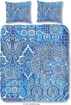 ZouZou Dekbedovertrek Janina - 240x200/220 - Katoensatijn - Blauw