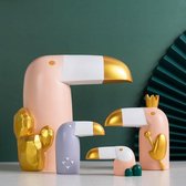 BaykaDecor - Uniek Abstract Toekan Beeld - Moderne Kunst - Woondecoratie - Slaapkamer Decoratie - Cadeau - Kinderkamer - Roze