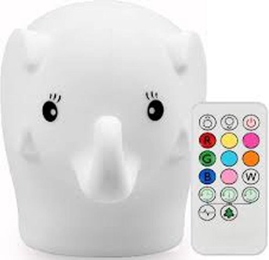 Simply for Kids - Nachtlamp Silicone Olifant van Simply for Kids — afbeelding 3