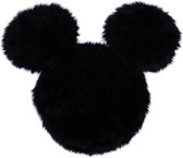 Zwart Mickey Disney Mouse vloerkleed