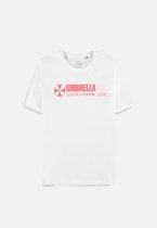 Resident Evil - Red Logo Heren T-shirt - S - Wit