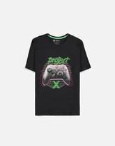 Xbox Heren Tshirt -S- Controller Zwart