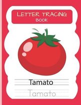 Letter tracing book