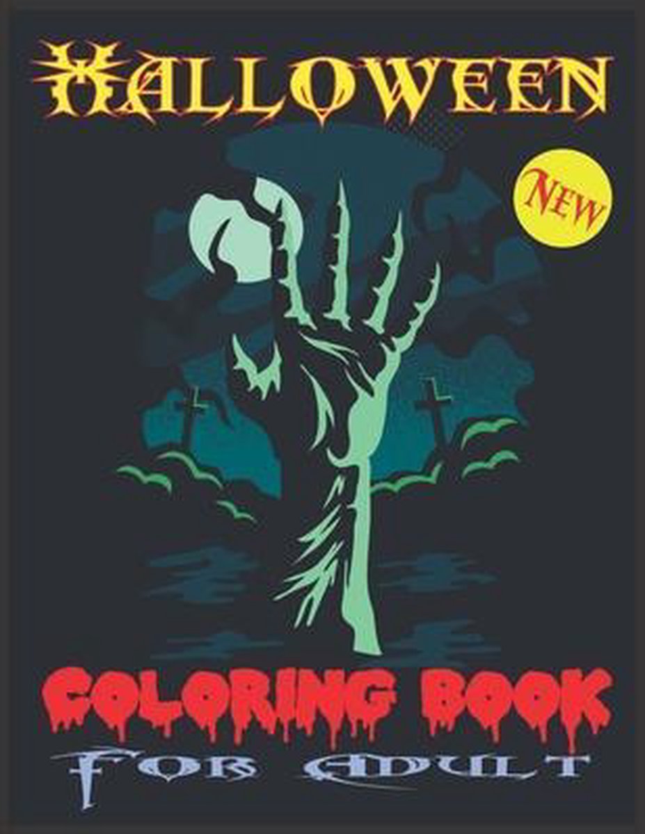Halloween Coloring Book For Adult van John Grisham