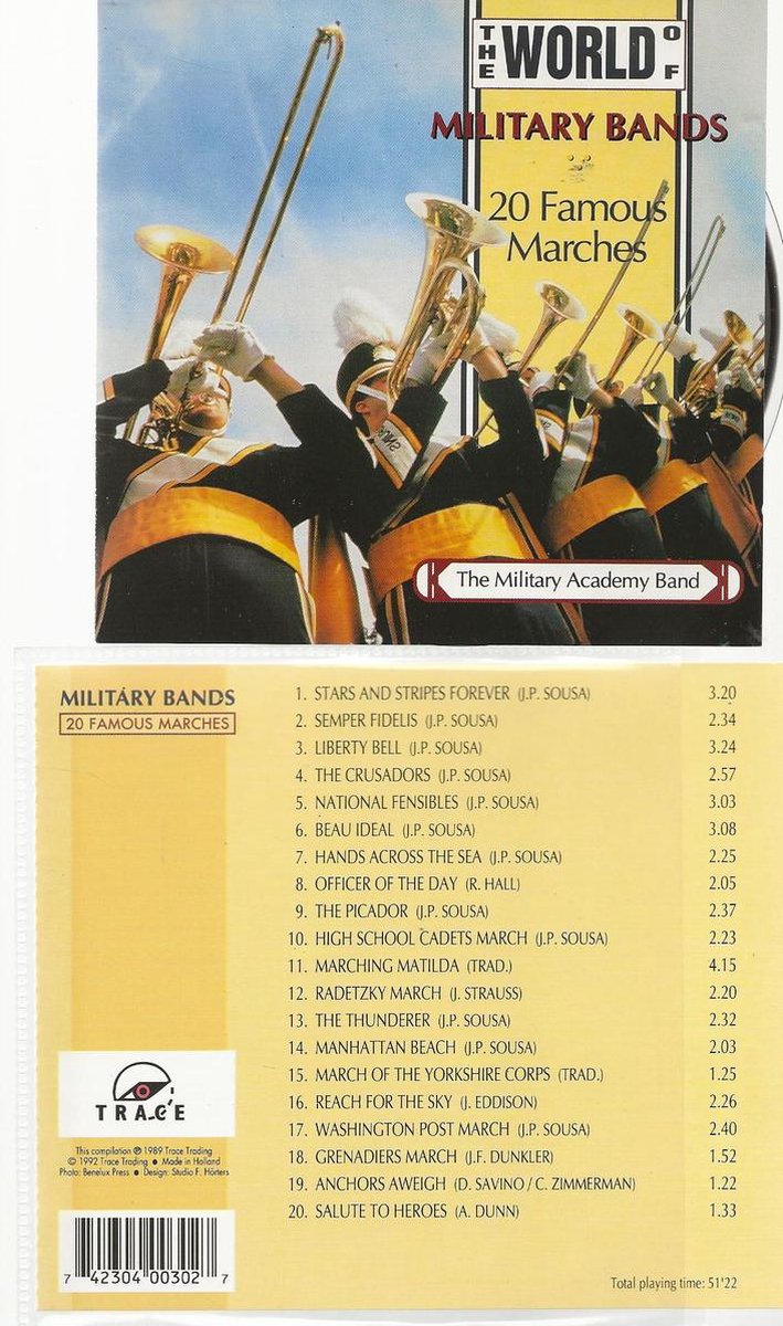 the world of MILITARY BANDS - 20 FAMOUS MARCHES