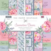 The Paper Boutique Embellishment - Summertime Blooms - 8x8 inch - 36 stuks