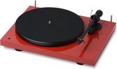 Pro-Ject Debut Recordmaster II OM5e Platenspeler - Rood