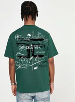 JORCUSTOM Artist Loose Fit T-Shirt - Green - Volwassenen - Maat XL