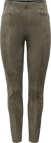 ONLY ONLARYA FAUX SUEDE LEGGING OTW Dames Legging - Maat M
