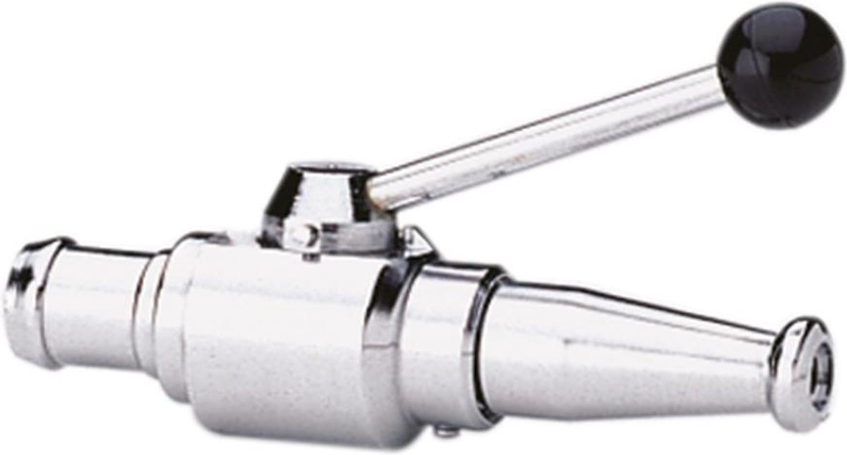 Straalpijp tbv brandslanghaspel 3/4inch chroom