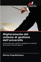 Miglioramento del sistema di gestione dell'universita