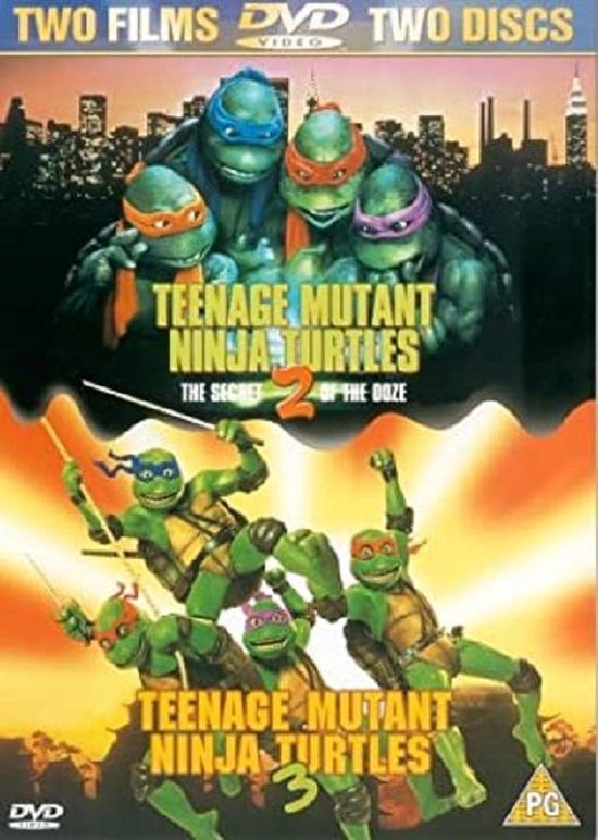 Teenage Mutant Ninja Turtles  2 en 3  ( import met Nederlandse ondertiteling)