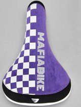 Mafiabikes - Zadel - Checkerboard - Purple