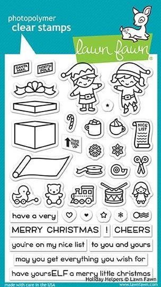 Holiday Helpers Clear Stamps (LF1767)