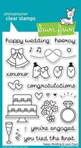 Happy Wedding Clear Stamps (LF887)