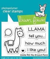 Llama Tell You Clear Stamps (LF1678)