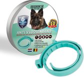 100% natuurlijke vlooienband - Zwart - Voor honden - Teken en vlooien - Zonder pesticiden - Geurhalsband - Hondenbandje