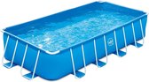 Piscine à ossature métallique Swing - piscine à ossature - piscine hors sol - piscine familiale | 4,88 x 2, 44 x 1,07 m - Rectangulaire