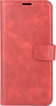 OnePlus Nord N10 5G Hoesje - Mobigear - Wallet Serie - Kunstlederen Bookcase - Rood - Hoesje Geschikt Voor OnePlus Nord N10 5G