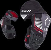 CCM Jetspeed FT370 Elleboogbeschermers Volwassenen  - XL - Zwart/Rood