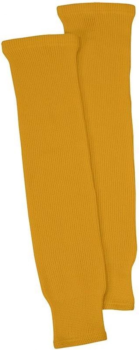 CCM S100P IJshockeykousen - Trainingskousen - IJshockey Sokken - Intermediate - Geel - 24 Inch
