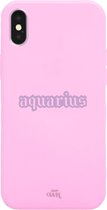 iPhone X/XS Case - Aquarius Pink - iPhone Zodiac Case