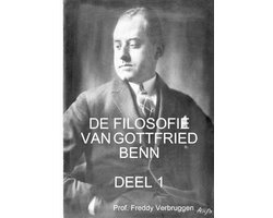 Omslag van de Filosofie Van Gottfried Benn (Deel 1)