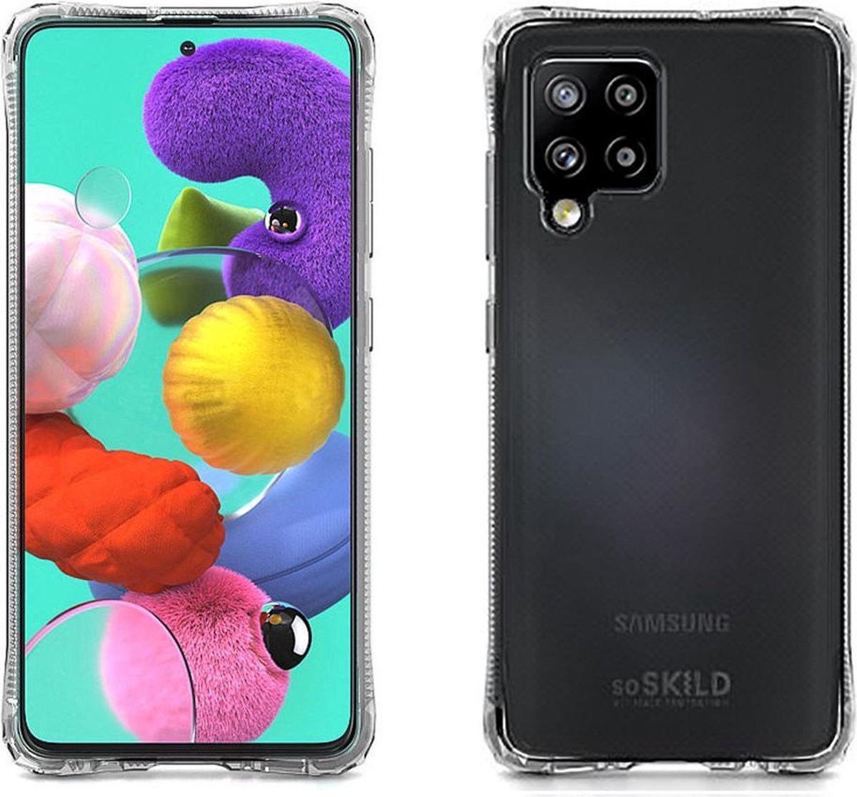 SoSkild Samsung Galaxy A42 Absorb 2.0 Impact Case Transparent